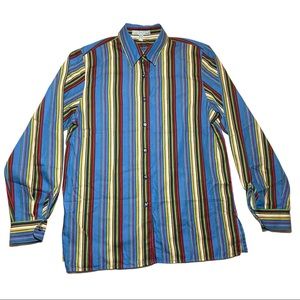 Vintage Foxcroft Striped Button Down Shirt